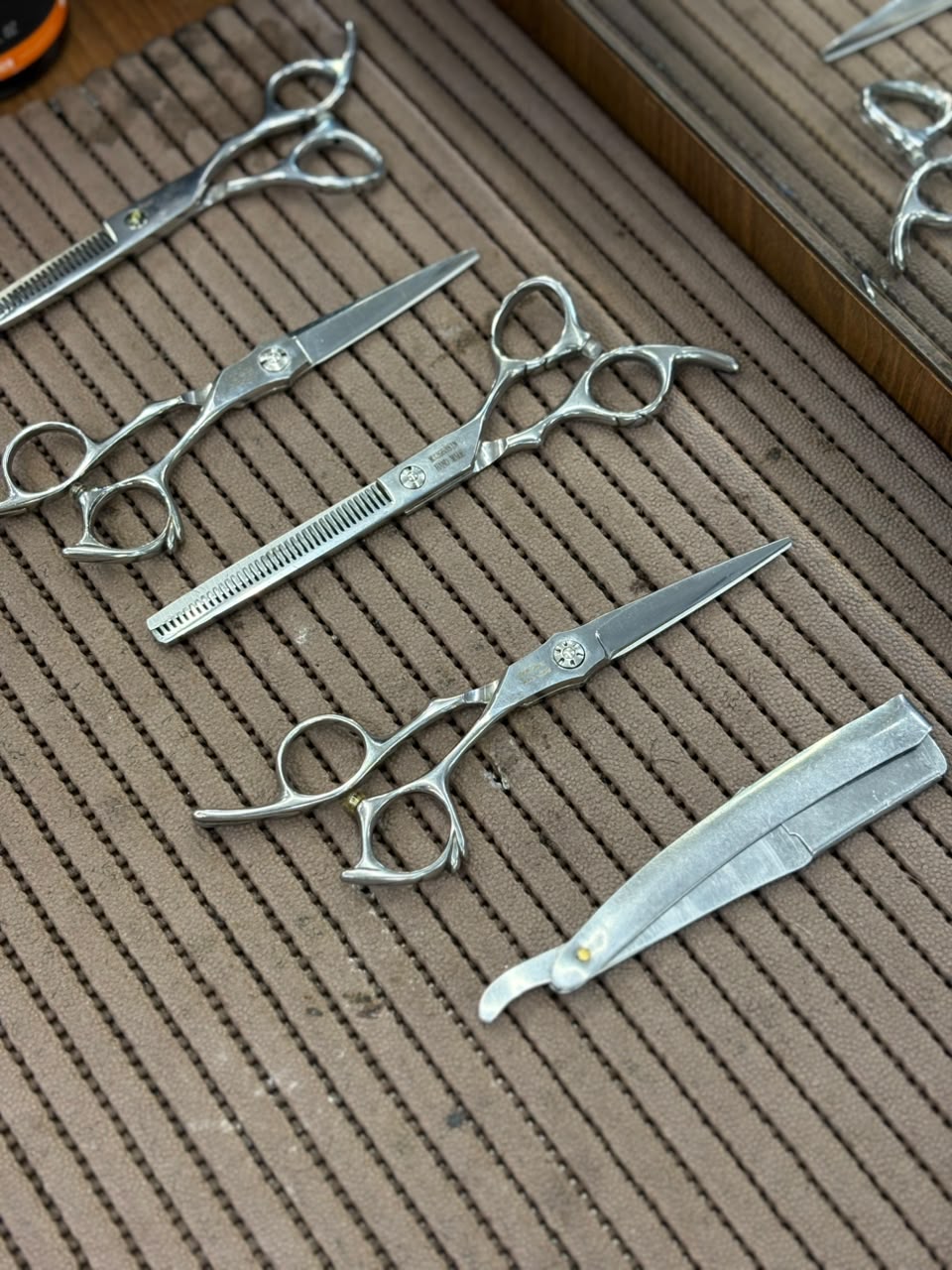 Ferramentas profissionais de barbearia da Confrade